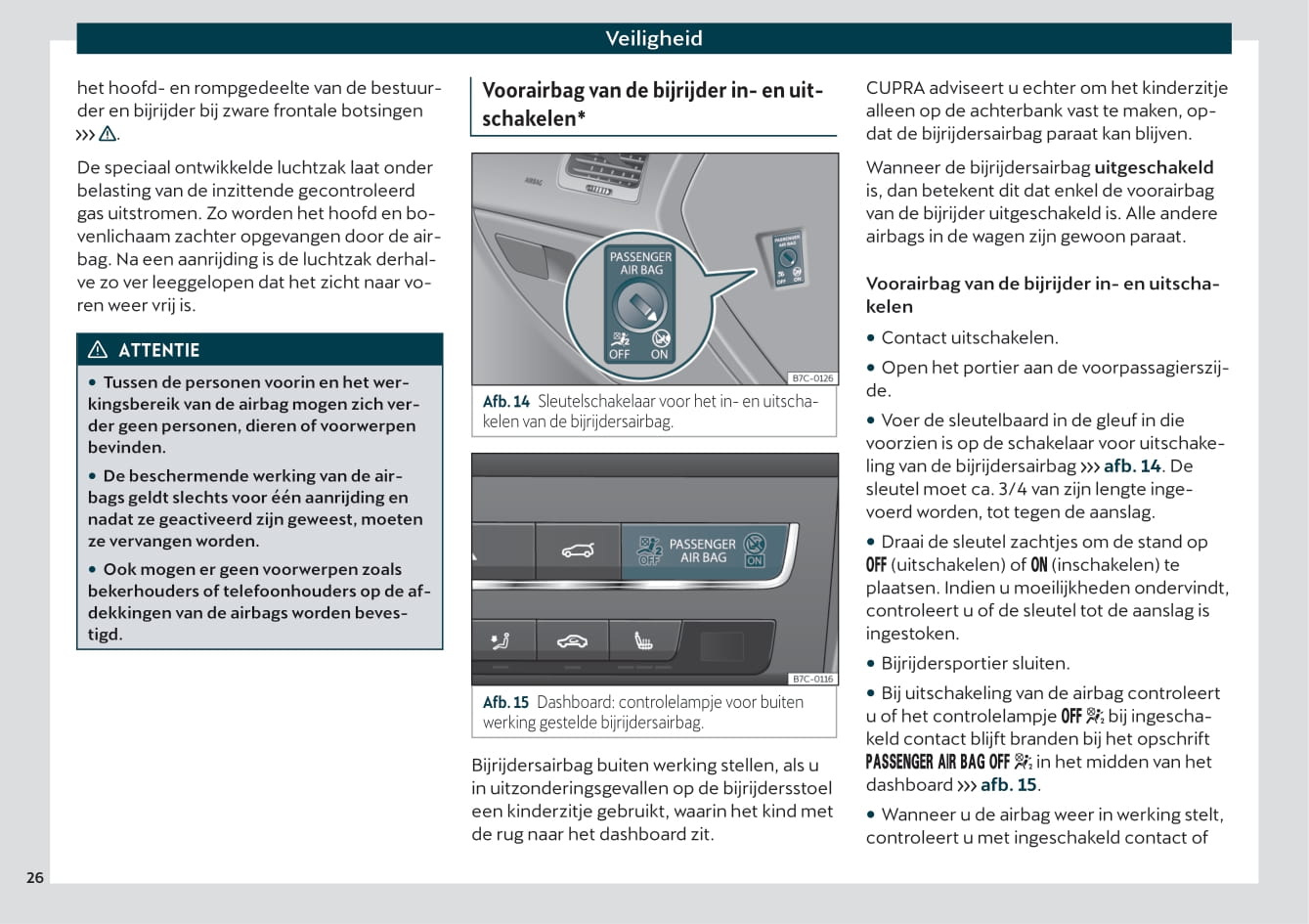 2019-2020 Cupra Ateca Gebruikershandleiding | Nederlands