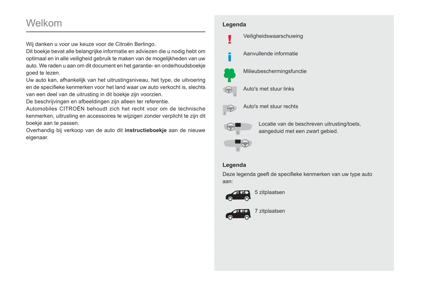 2019-2021 Citroën Berlingo Bedienungsanleitung | Niederländisch