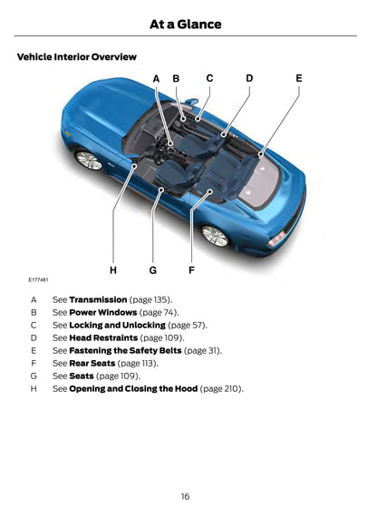 2015 Ford Mustang Manuel du propriétaire | Anglais