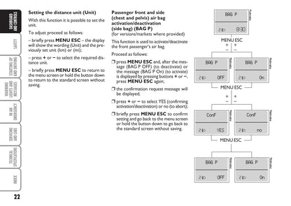 2013-2014 Fiat Linea Gebruikershandleiding | Engels