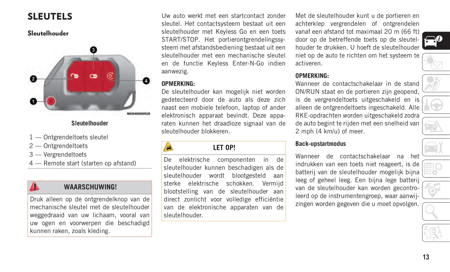 2019-2020 Jeep Wrangler Gebruikershandleiding | Nederlands