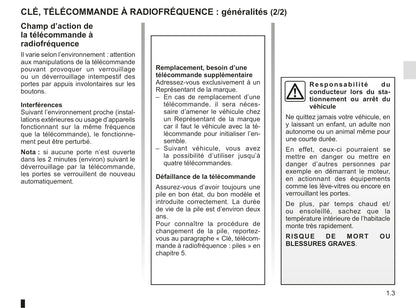 2013-2020 Renault Kangoo Manuel du propriétaire | Français