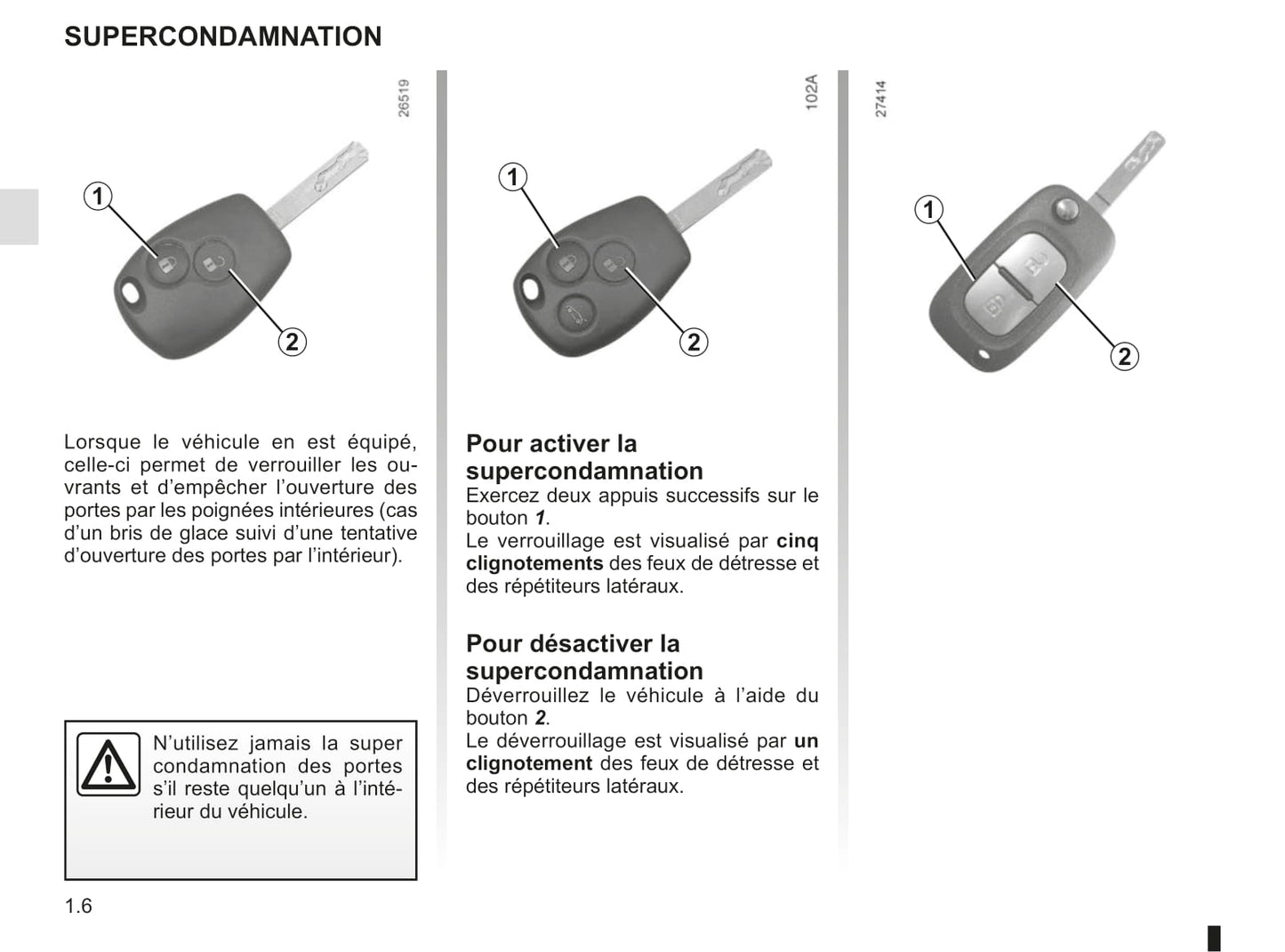 2013-2020 Renault Kangoo Manuel du propriétaire | Français