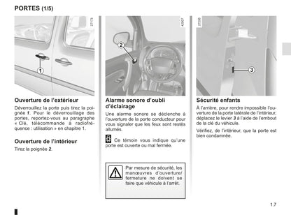 2013-2020 Renault Kangoo Manuel du propriétaire | Français