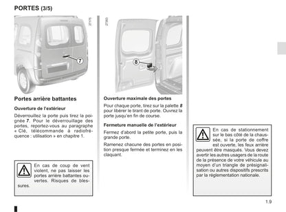 2013-2020 Renault Kangoo Manuel du propriétaire | Français