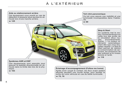 2011-2012 Citroën C3 Picasso Gebruikershandleiding | Frans