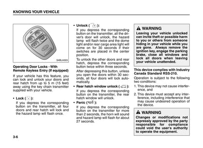 2005-2006 Kia Sorento Gebruikershandleiding | Engels