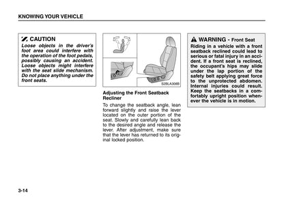 2005-2006 Kia Sorento Gebruikershandleiding | Engels