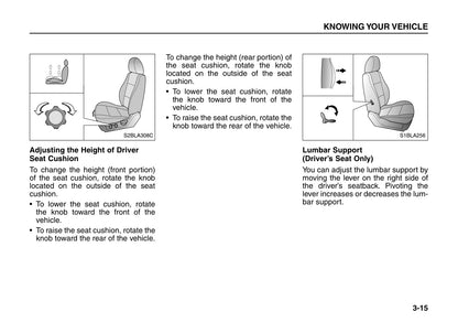 2005-2006 Kia Sorento Gebruikershandleiding | Engels