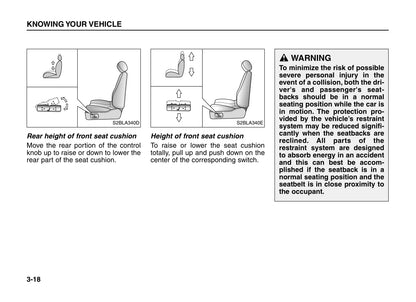 2005-2006 Kia Sorento Gebruikershandleiding | Engels