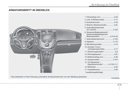 2010-2011 Hyundai ix20 Owner's Manual | German