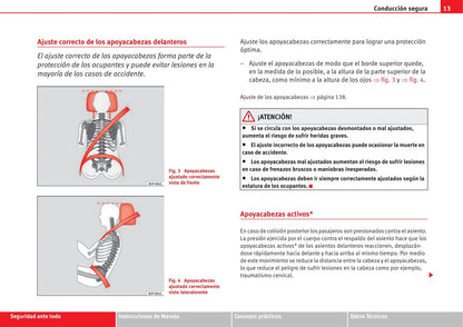 2004-2009 Seat Altea Bedienungsanleitung | Spanisch