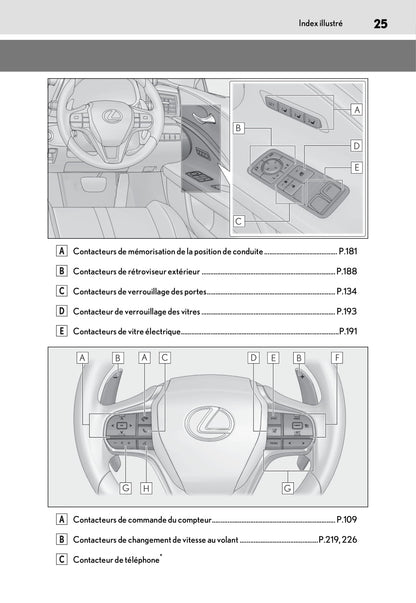 2019-2020 Lexus LC 500/LC 500h Gebruikershandleiding | Frans