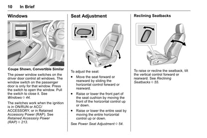 2016 Chevrolet Camaro Owner's Manual | English