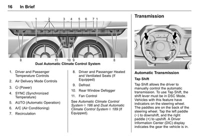 2016 Chevrolet Camaro Owner's Manual | English