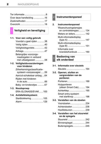 2019-2020 Toyota Hilux Gebruikershandleiding | Nederlands