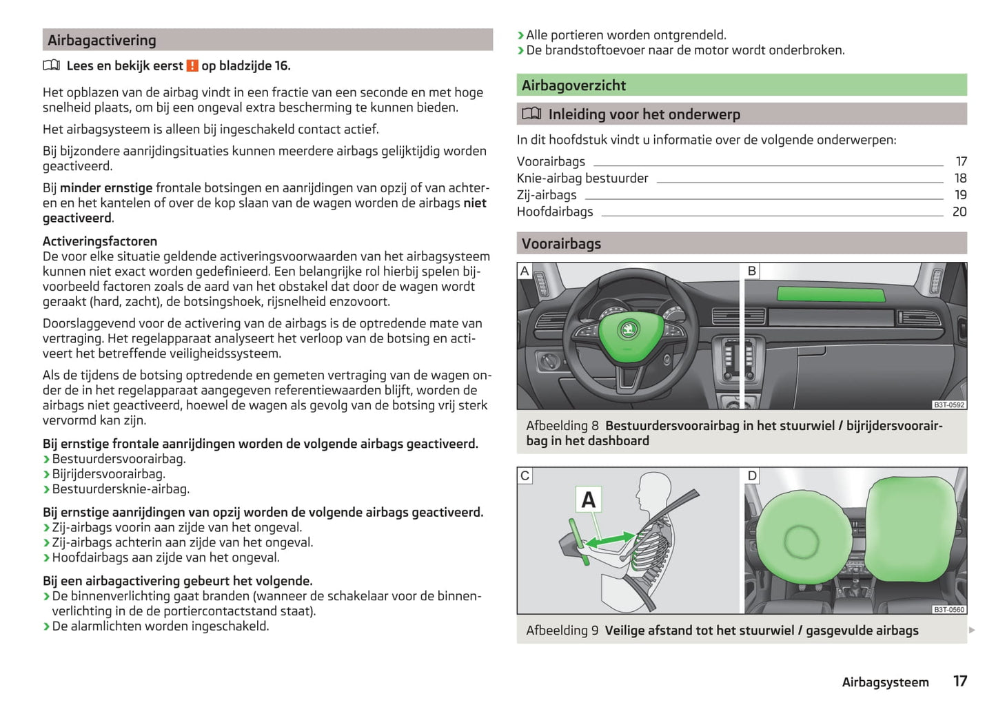 2014-2015 Skoda Superb Owner's Manual | Dutch