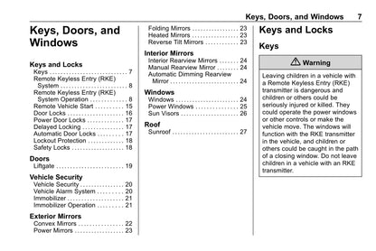 2020 Buick Encore Owner's Manual | English