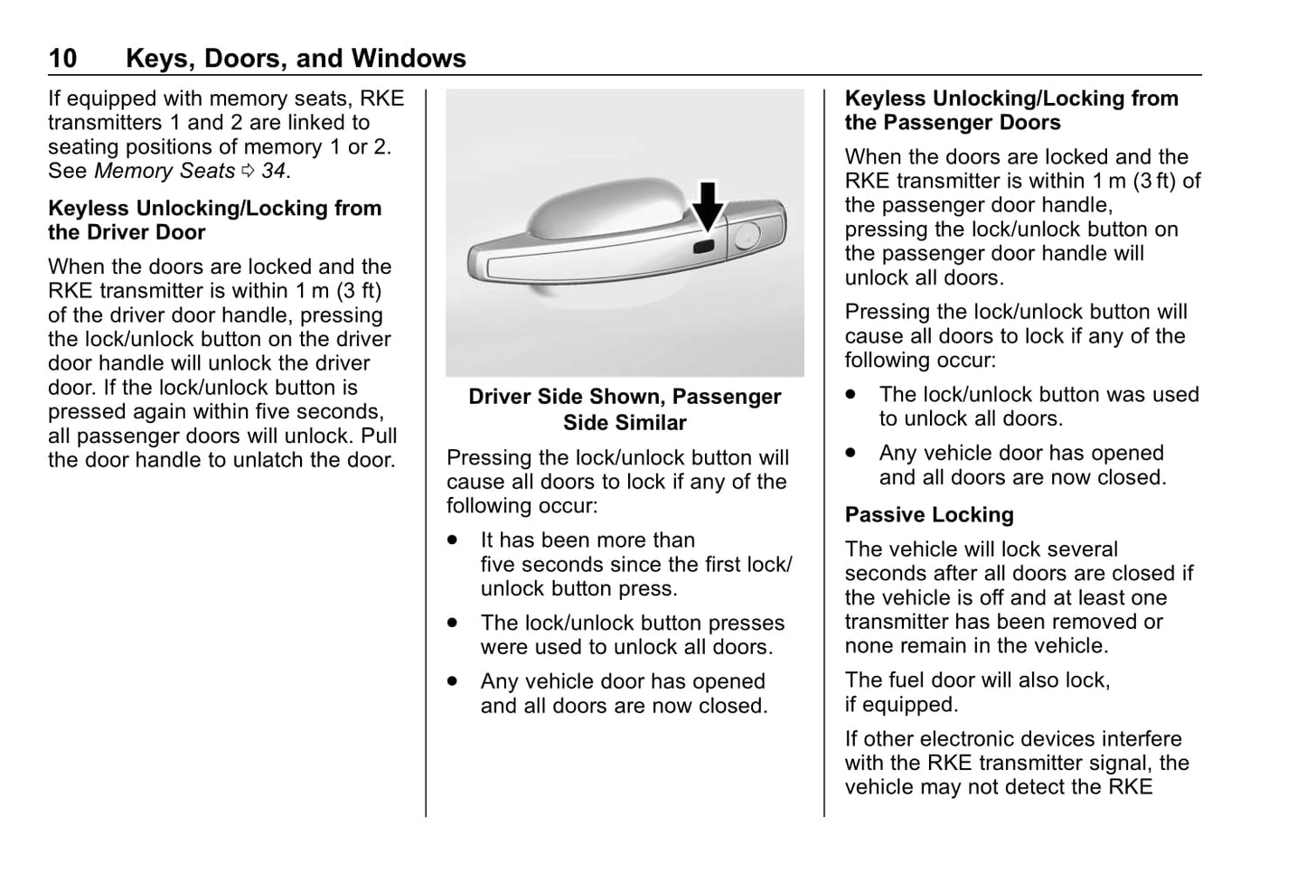 2020 Buick Encore Owner's Manual | English