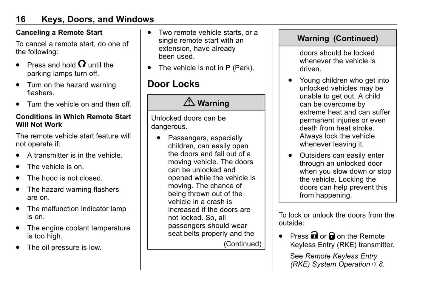 2020 Buick Encore Owner's Manual | English