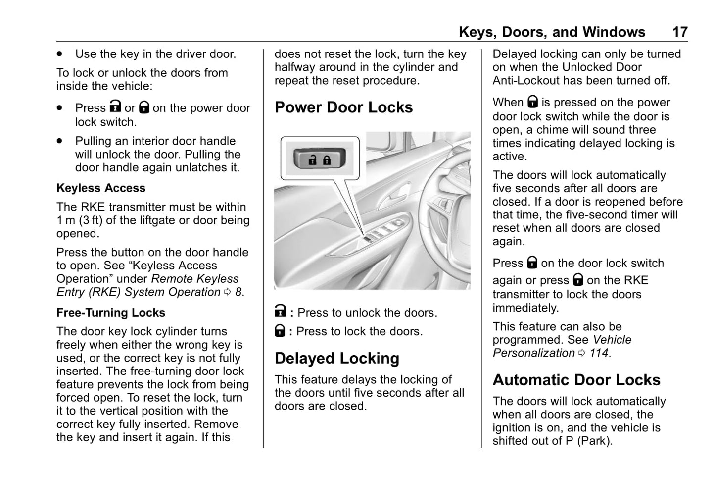 2020 Buick Encore Owner's Manual | English