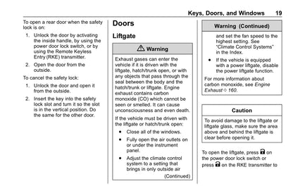 2020 Buick Encore Owner's Manual | English