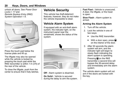 2020 Buick Encore Owner's Manual | English