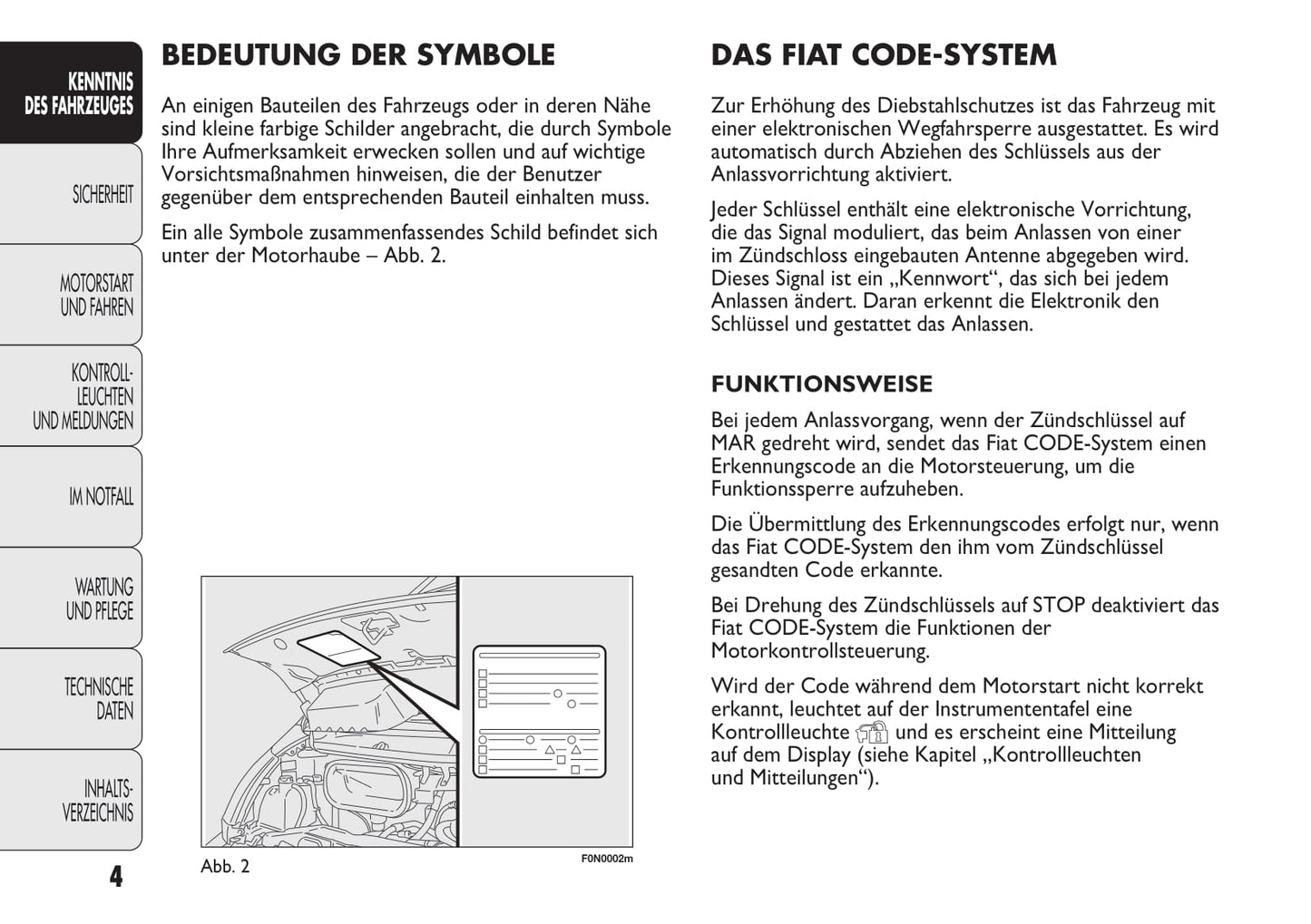 2013-2014 Fiat Ducato/Ductato Euro 4 Owner's Manual | German