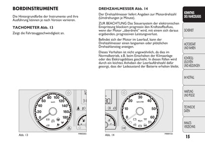 2013-2014 Fiat Ducato/Ductato Euro 4 Owner's Manual | German