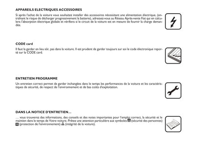 2006-2008 Fiat Grande Punto Manuel du propriétaire | Français