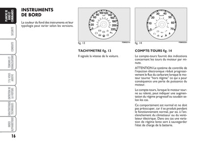 2006-2008 Fiat Grande Punto Manuel du propriétaire | Français