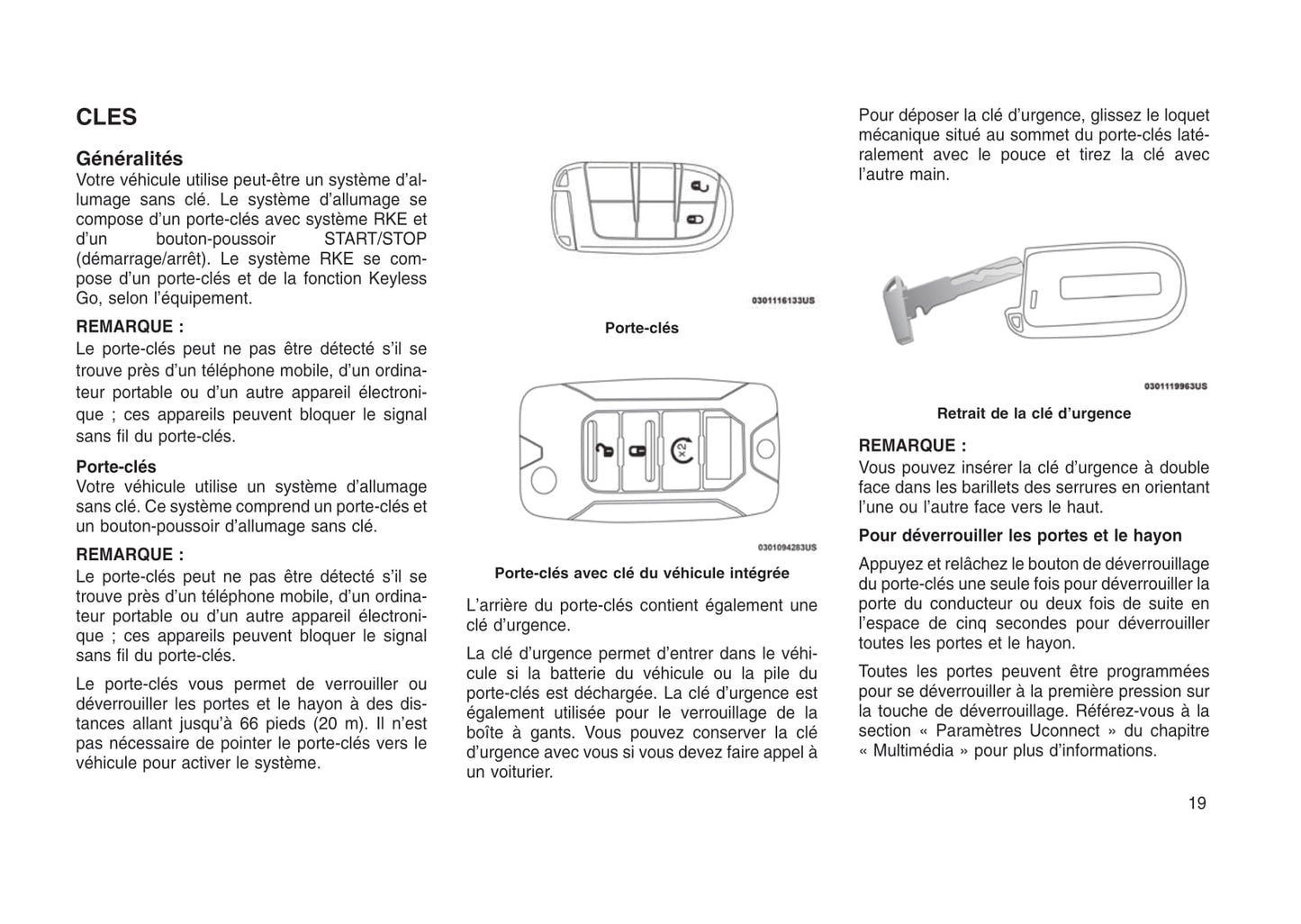 2017-2018 Jeep Compass Owner's Manual | French