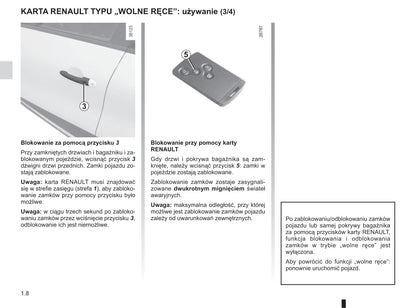 2013-2017 Renault Captur Manuel du propriétaire | Polonais