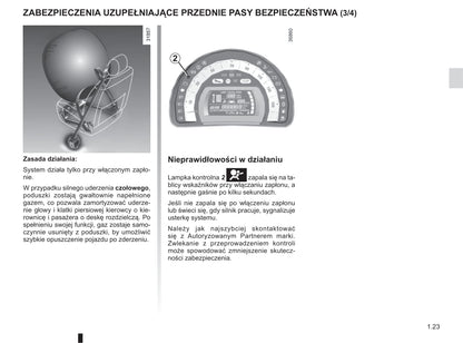 2013-2017 Renault Captur Manuel du propriétaire | Polonais