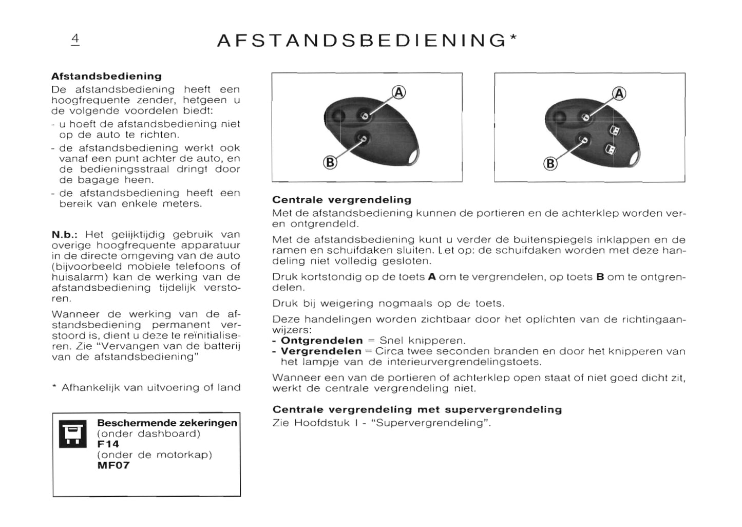 2001-2002 Citroën Saxo Gebruikershandleiding | Nederlands