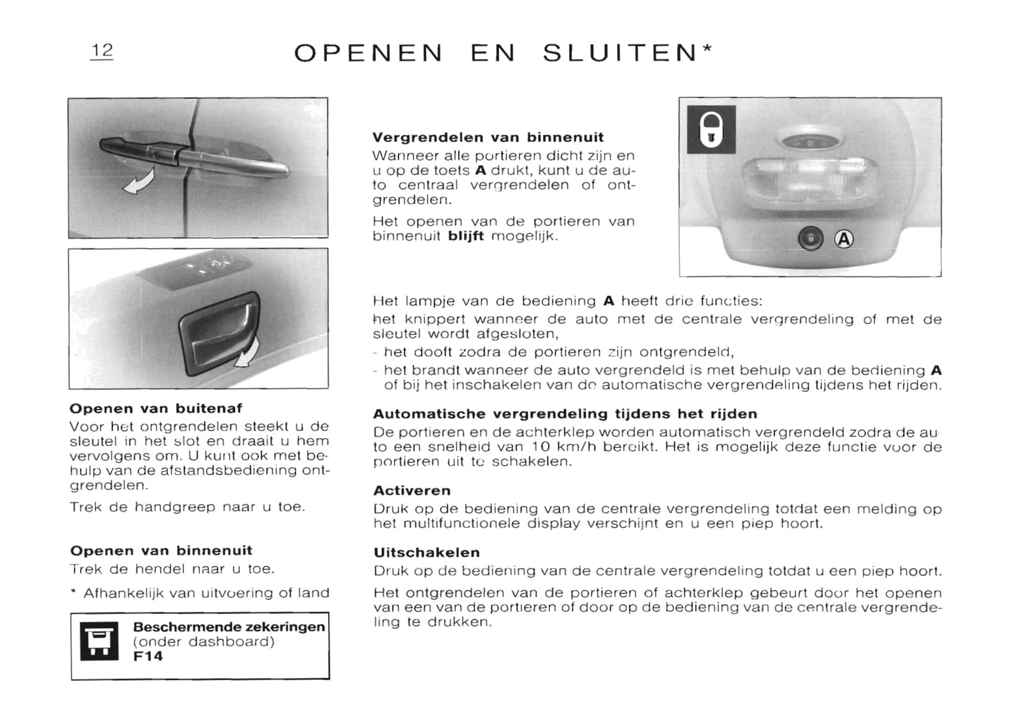 2001-2002 Citroën Saxo Gebruikershandleiding | Nederlands