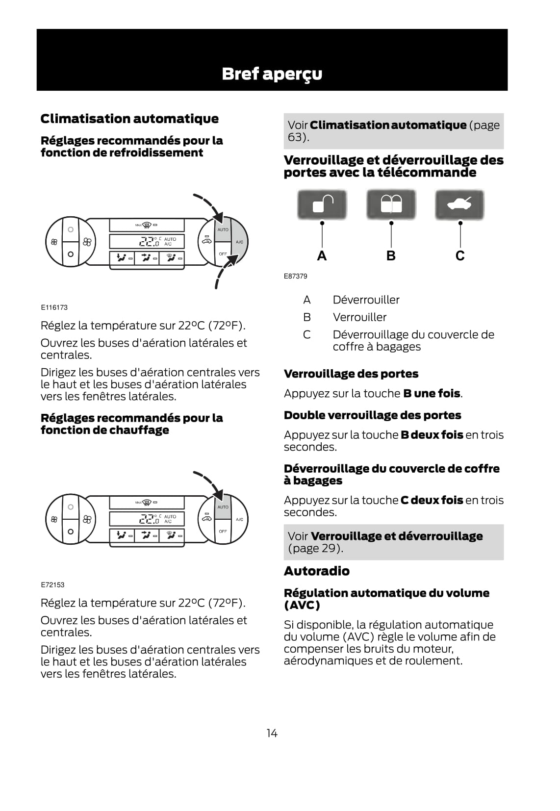 2011-2012 Ford Fusion Owner's Manual | French