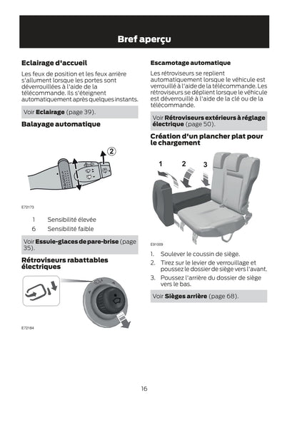 2011-2012 Ford Fusion Owner's Manual | French