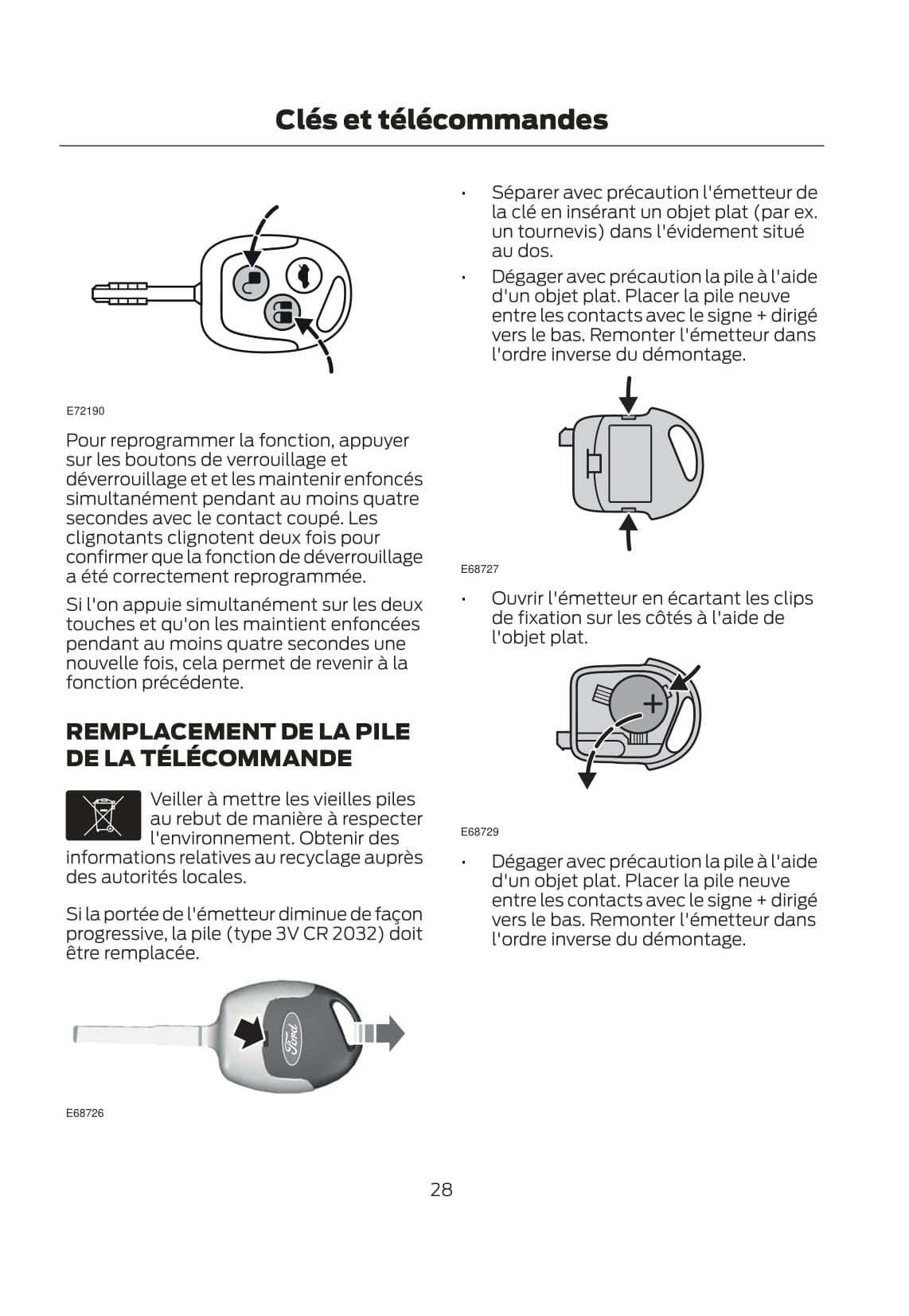 2011-2012 Ford Fusion Owner's Manual | French