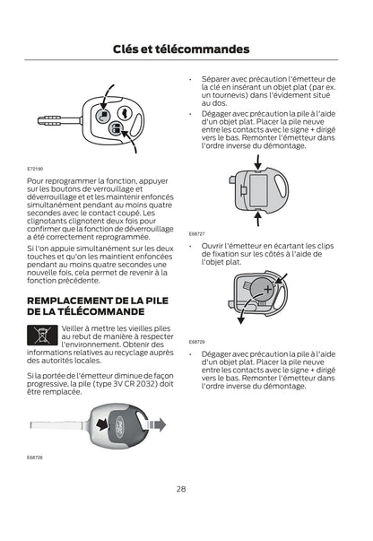 2011-2012 Ford Fusion Owner's Manual | French