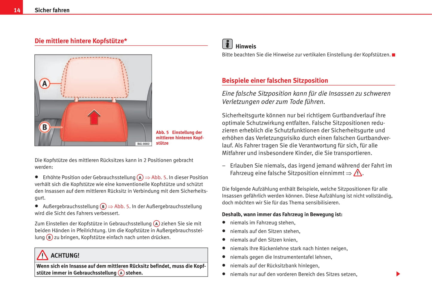 2005-2006 Seat Ibiza Owner's Manual | German