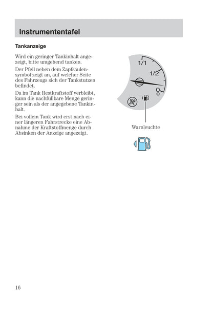 2003-2006 Ford StreetKa Gebruikershandleiding | Duits