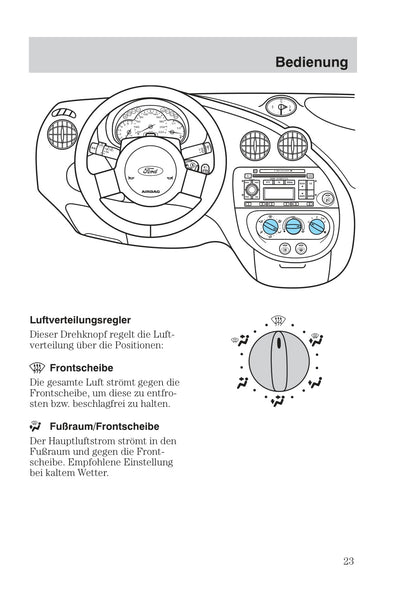 2003-2006 Ford StreetKa Gebruikershandleiding | Duits