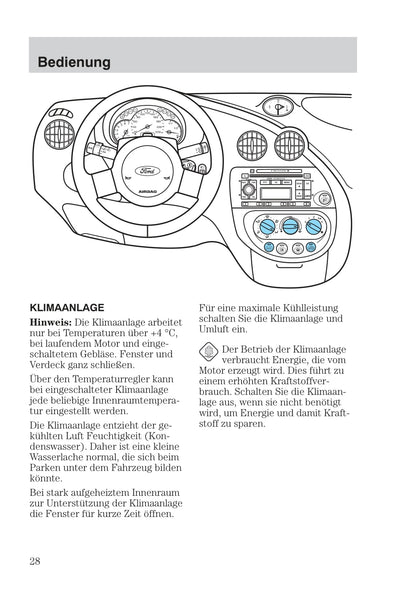 2003-2006 Ford StreetKa Gebruikershandleiding | Duits