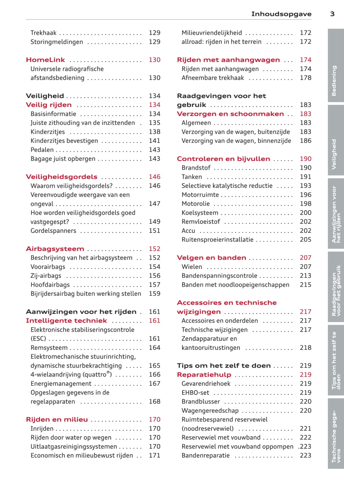 2011-2015 Audi A4/S4 Gebruikershandleiding | Nederlands