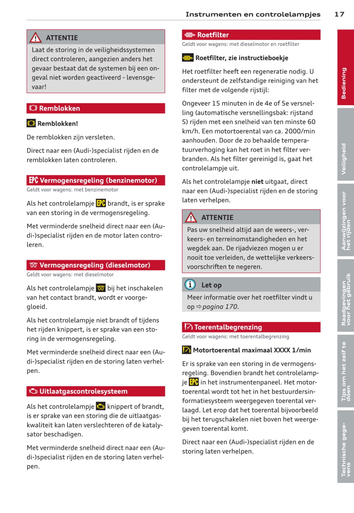 2011-2015 Audi A4/S4 Gebruikershandleiding | Nederlands