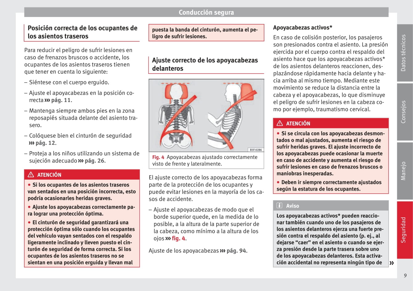 2009-2015 Seat Altea Bedienungsanleitung | Spanisch