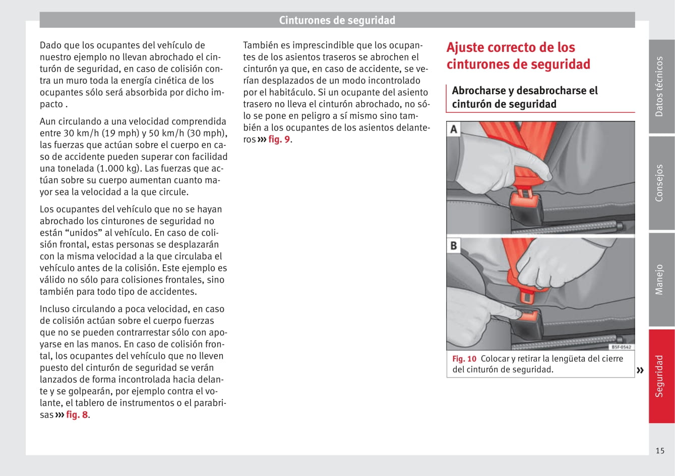 2009-2015 Seat Altea Bedienungsanleitung | Spanisch