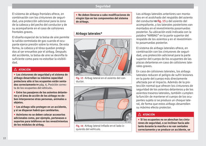 2009-2015 Seat Altea Bedienungsanleitung | Spanisch