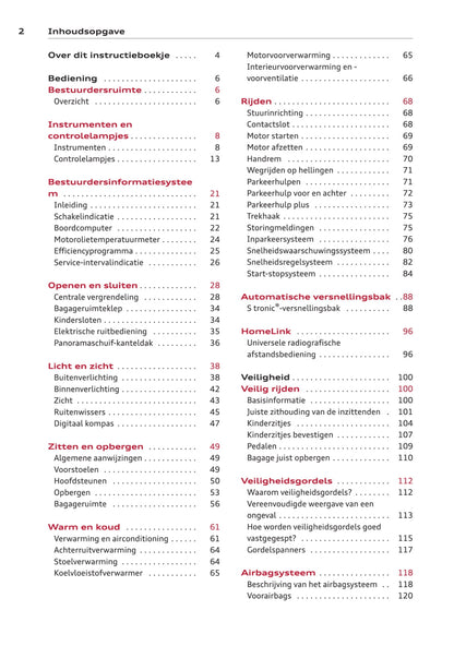 2008-2011 Audi A3 Gebruikershandleiding | Nederlands